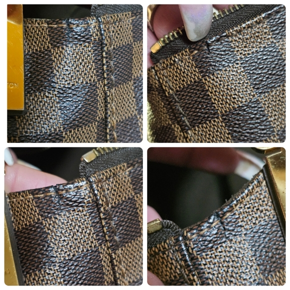 SOLD!!! Authentic Pre-Loved Louis Vuitton Damier Ebene Portobello GM Hobo - Picture 10 of 13